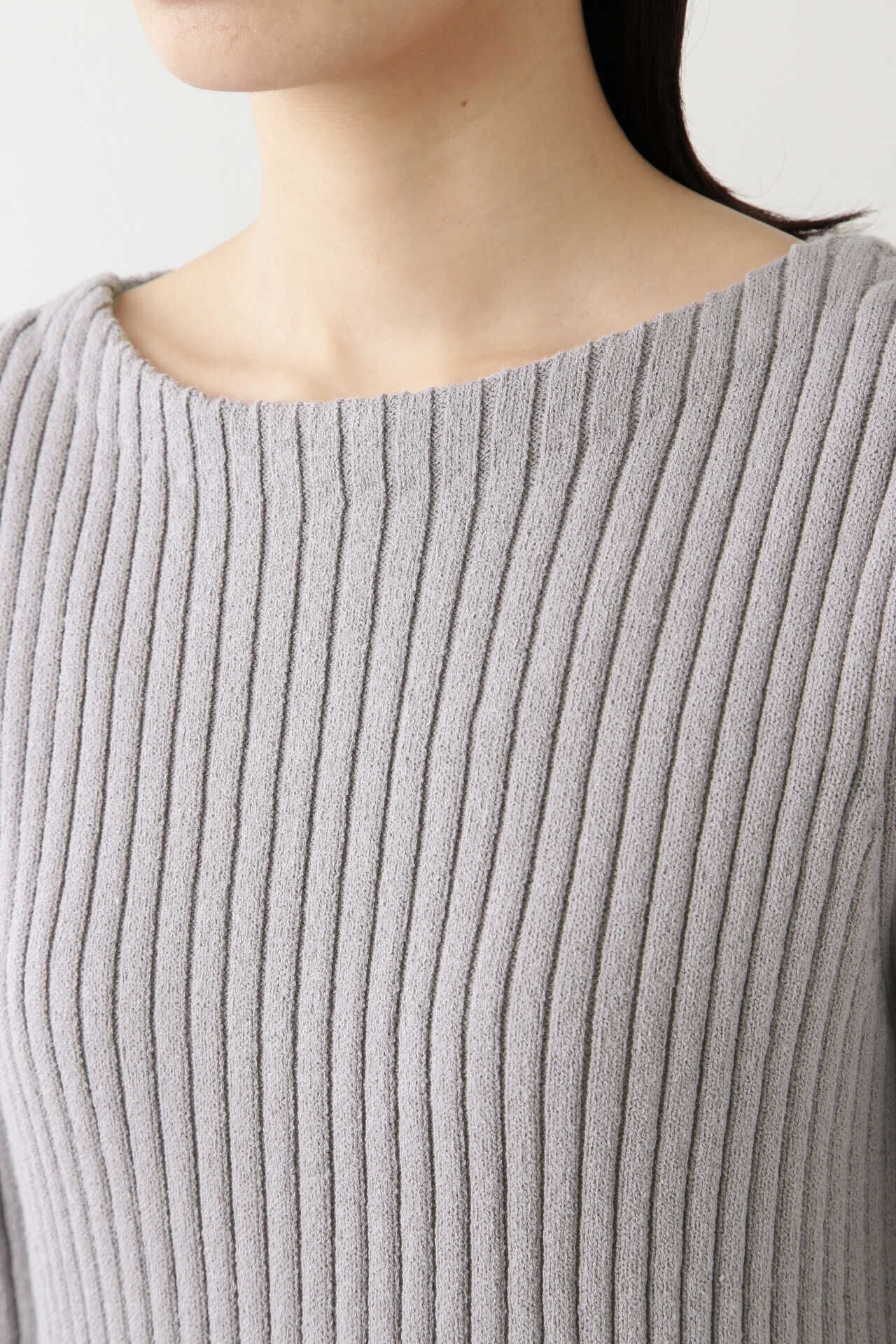  「コットンナイロンリブニット」|ニット・セーター|