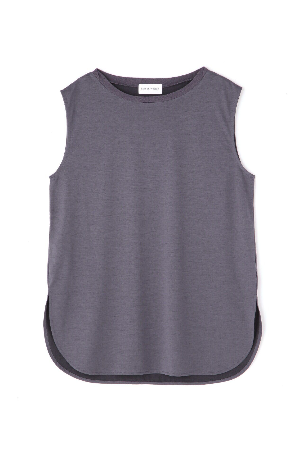  「プレーティング天竺ノースリーブプルオーバー」|Tシャツ・カットソー|