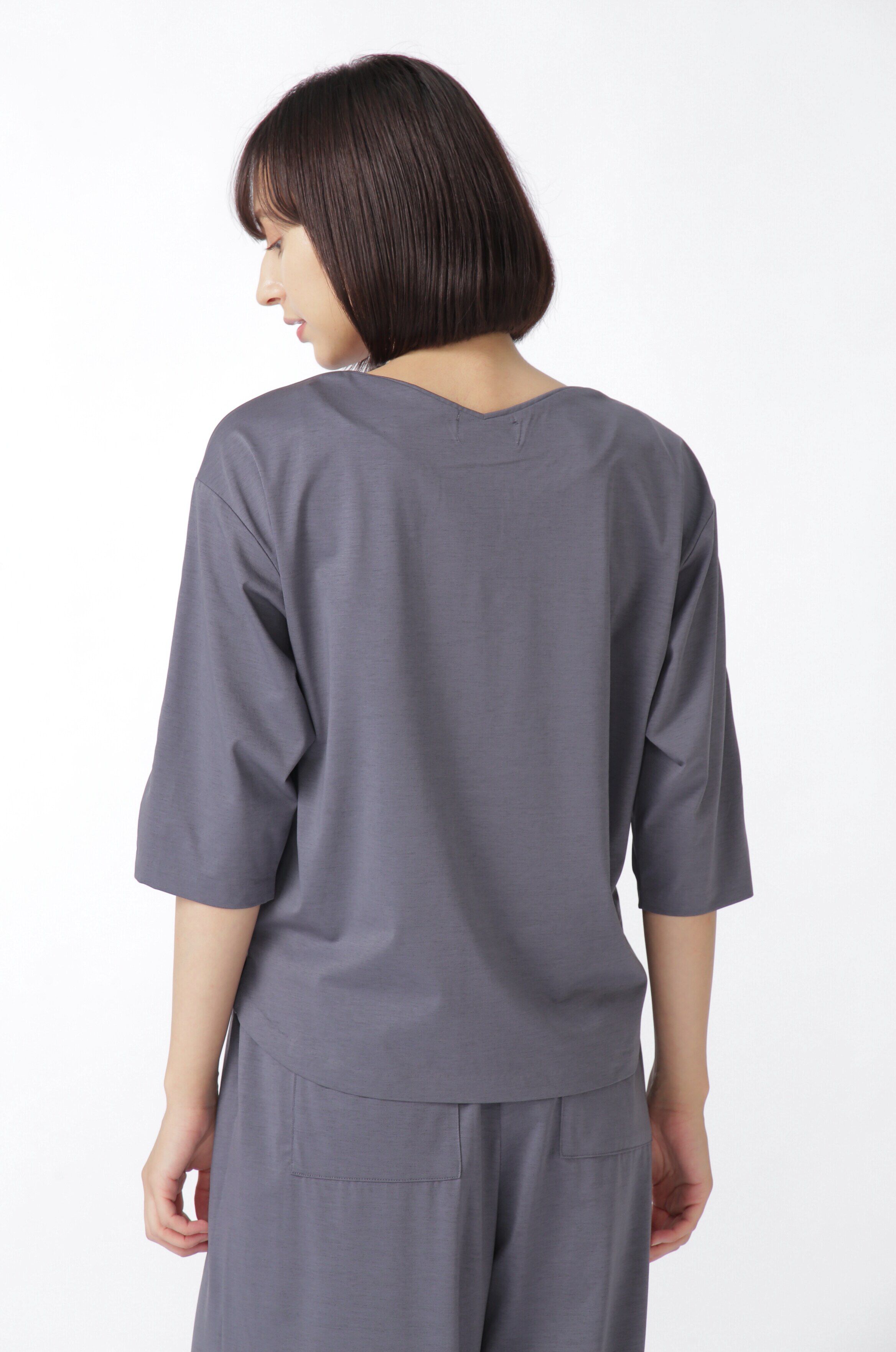  「プレーティング天竺ノースリーブプルオーバー」|Tシャツ・カットソー|