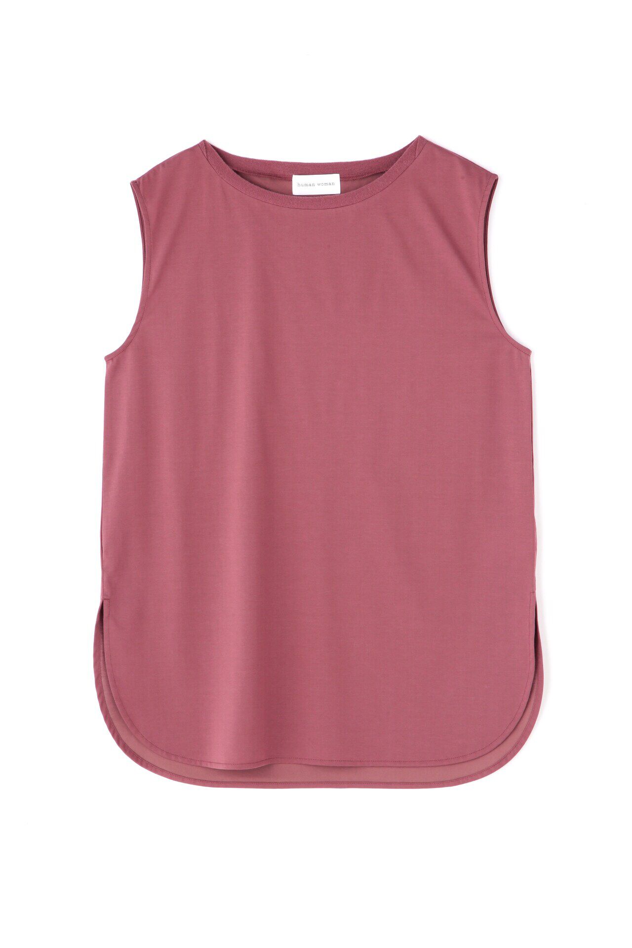  「プレーティング天竺ノースリーブプルオーバー」|Tシャツ・カットソー|