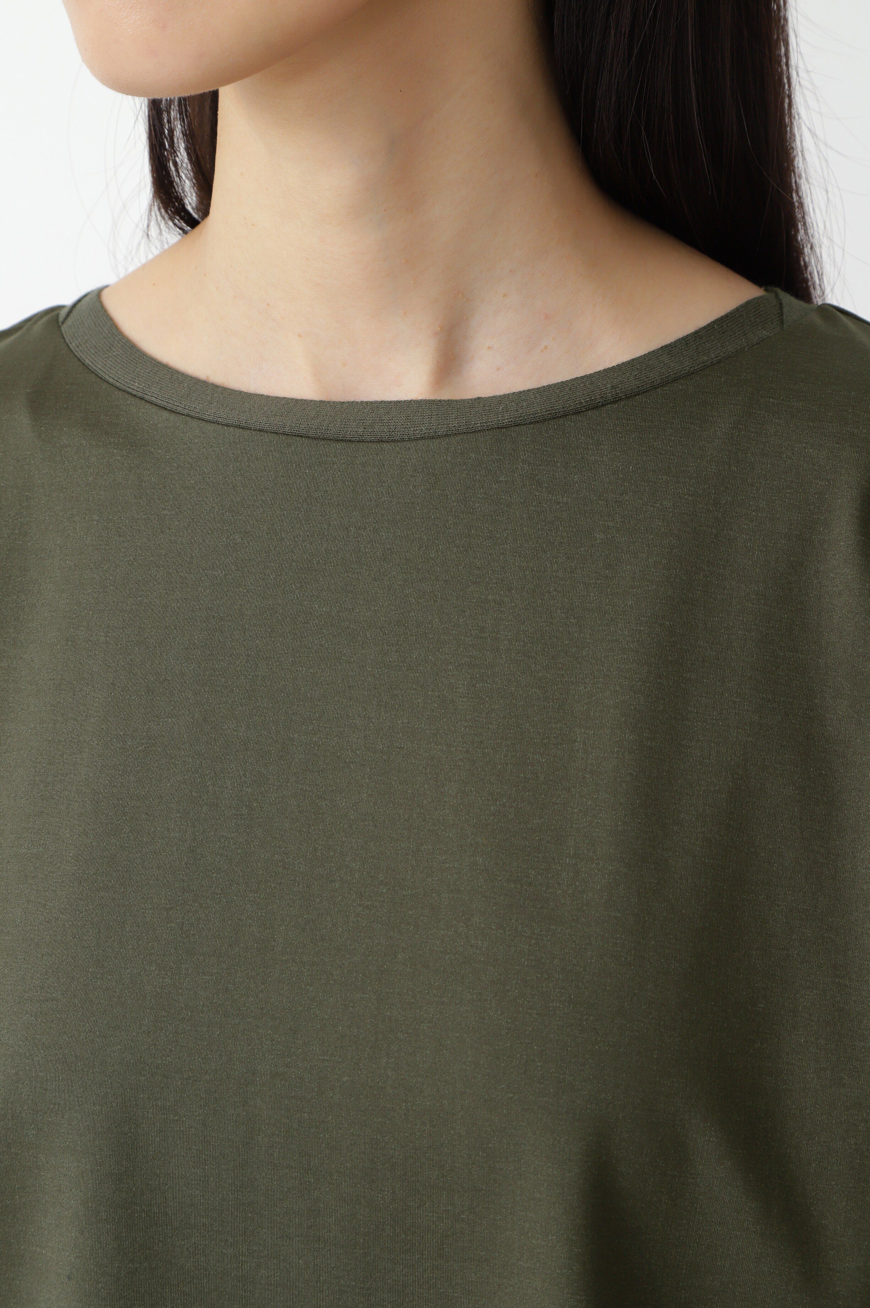  「プレーティング天竺ノースリーブプルオーバー」|Tシャツ・カットソー|