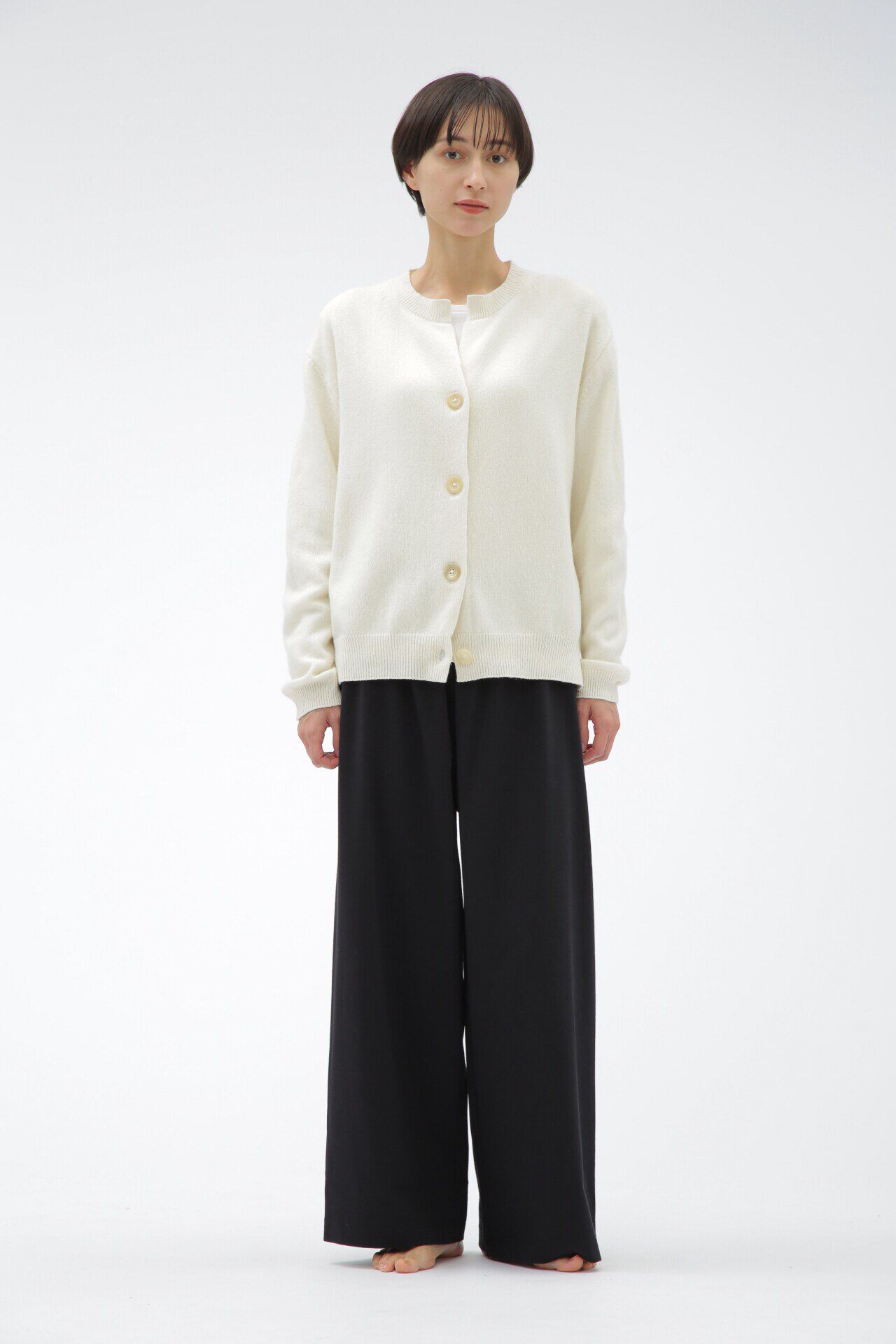 MARGARET HOWELL HOUSEHOLDGOODS「WOOL COTTON」|カーディガン|