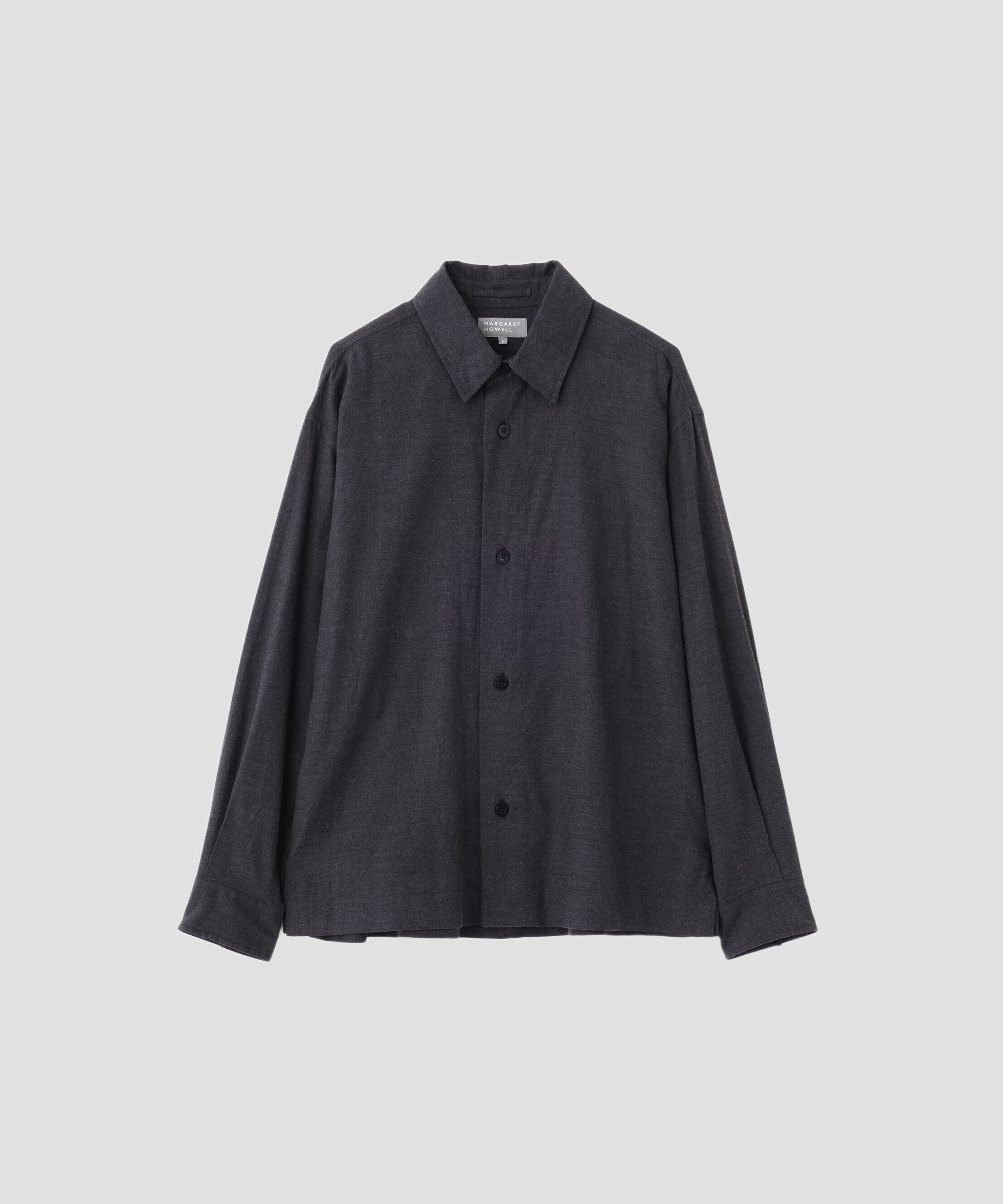 MARGARET HOWELL「BRUSHED COTTON TWILL SHIRT」|シャツ・ブラウス|