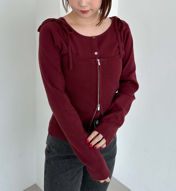 archives「マルチｗａｙモチモチニットアンサンブル」|カーディガン|