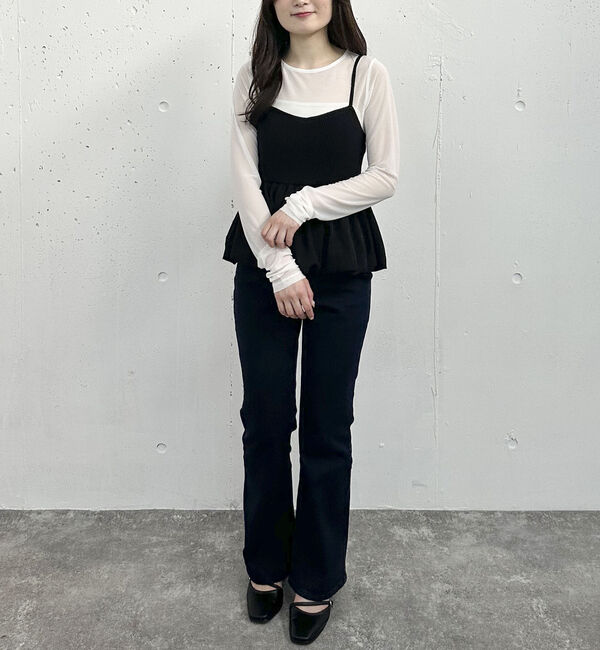 archives「バルーンペプラムニットアンサンブル」|カーディガン|