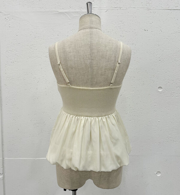 archives「バルーンペプラムニットアンサンブル」|カーディガン|