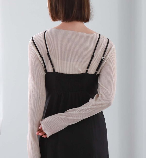 archives「プリーツラメシアーＴＯＰＳ／」|カーディガン|