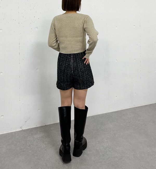 archives「ワンポイントワイドリブニット」|ニット・セーター|