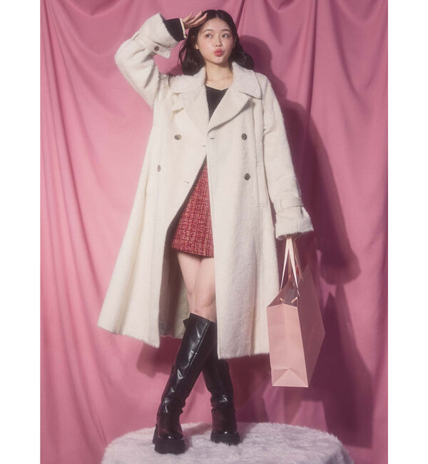 archives「配色ハートネックリブニット」|ニット・セーター|