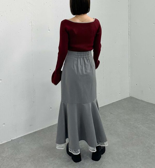 archives「配色ハートネックリブニット」|ニット・セーター|