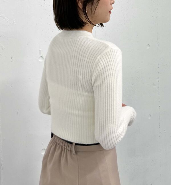 archives「肩ボタンモールリブニット」|ニット・セーター|