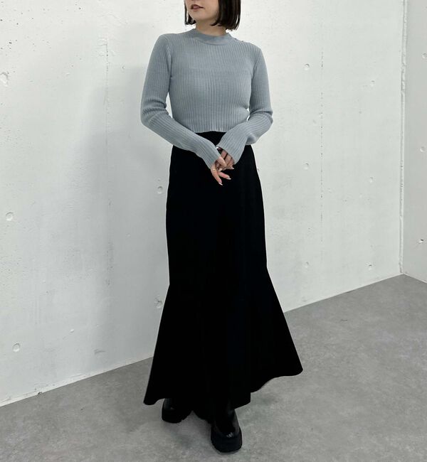 archives「肩ボタンモールリブニット」|ニット・セーター|