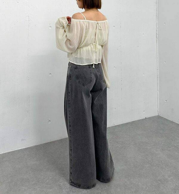 archives「花柄アソート楊柳ブラウスアンサンブル」|カーディガン|