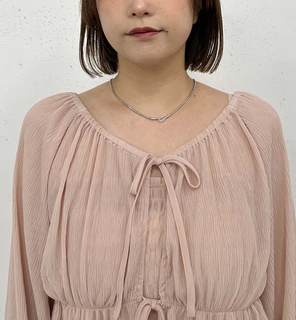 archives「花柄アソート楊柳ブラウスアンサンブル」|カーディガン|