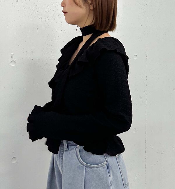 archives「カットＪＱラッフルＴＯＰＳキャミＳＥＴ」|カーディガン|