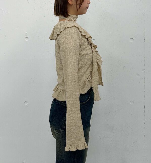 archives「カットＪＱラッフルＴＯＰＳキャミＳＥＴ」|カーディガン|