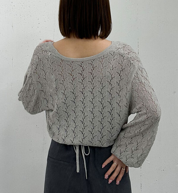 archives「マルチＷＡＹ透かしカシュクールニットアンサンブル」|カーディガン|