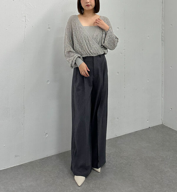 archives「マルチＷＡＹ透かしカシュクールニットアンサンブル」|カーディガン|