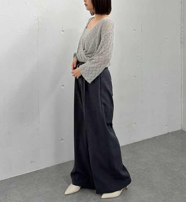 archives「マルチＷＡＹ透かしカシュクールニットアンサンブル」|カーディガン|