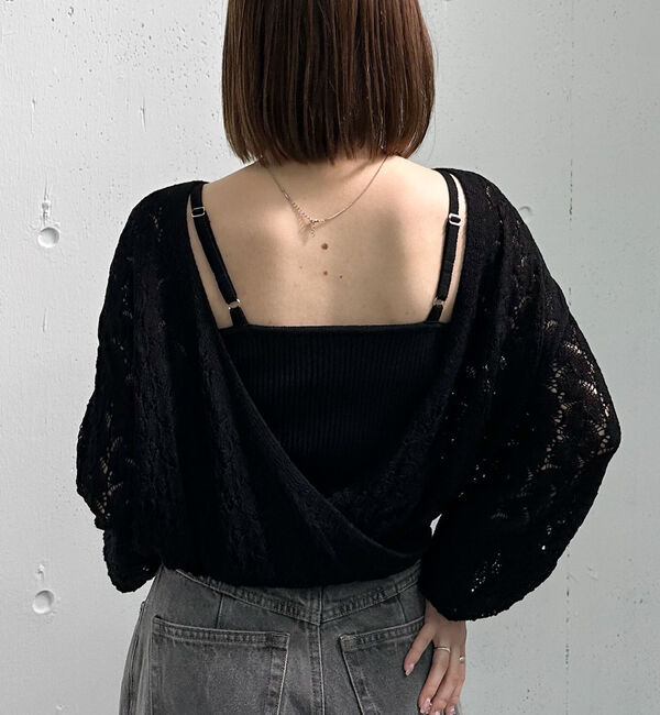 archives「マルチＷＡＹ透かしカシュクールニットアンサンブル」|カーディガン|