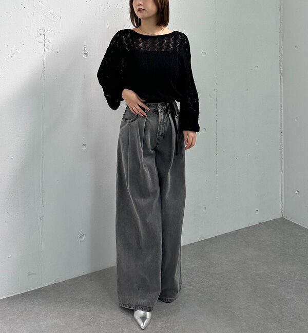 archives「マルチＷＡＹ透かしカシュクールニットアンサンブル」|カーディガン|