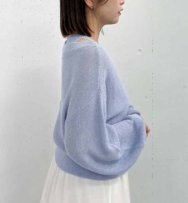archives「オフショルアメスリニットアンサンブル」|カーディガン|