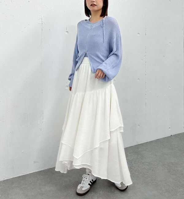 archives「オフショルアメスリニットアンサンブル」|カーディガン|