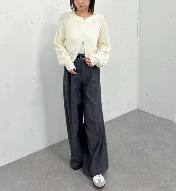 archives「オフショルアメスリニットアンサンブル」|カーディガン|