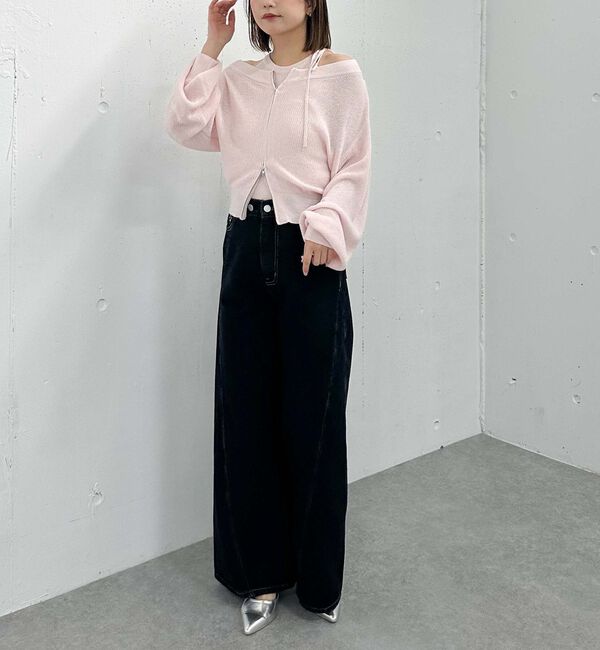 archives「オフショルアメスリニットアンサンブル」|カーディガン|