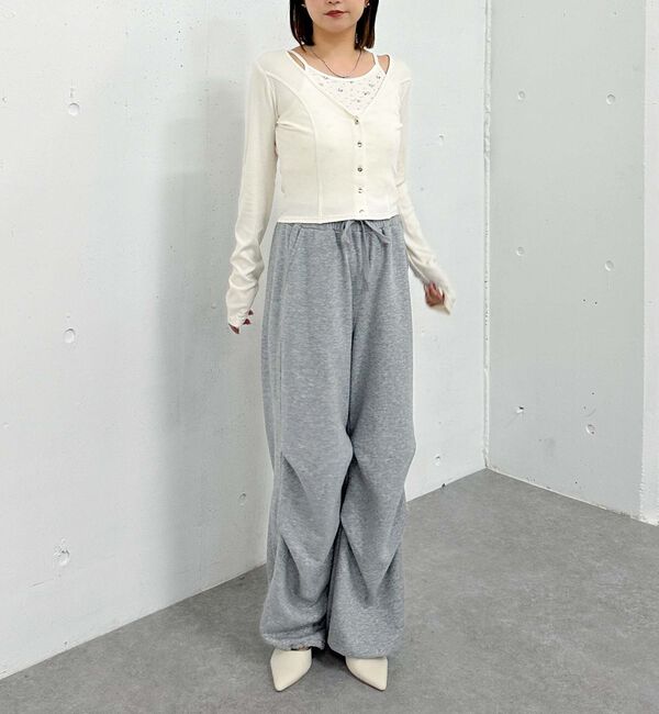 archives「花柄アメスリカットアンサンブル」|カーディガン|