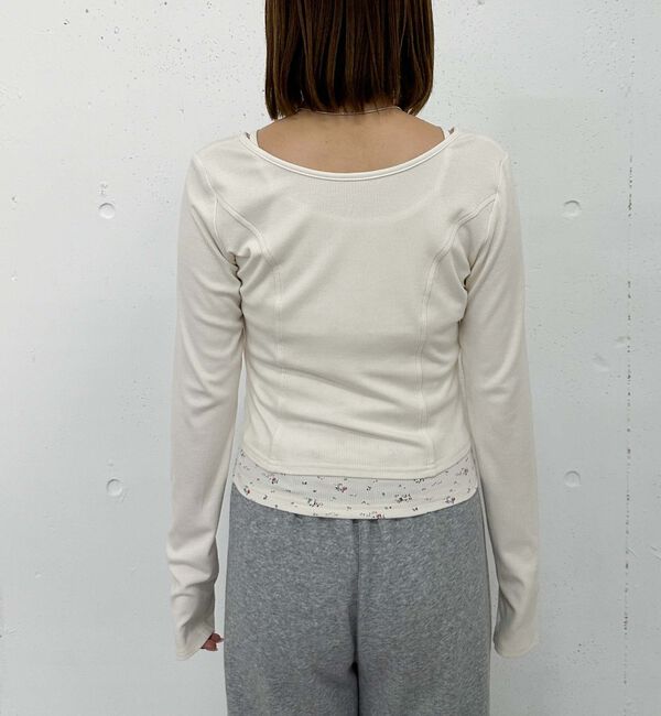 archives「花柄アメスリカットアンサンブル」|カーディガン|