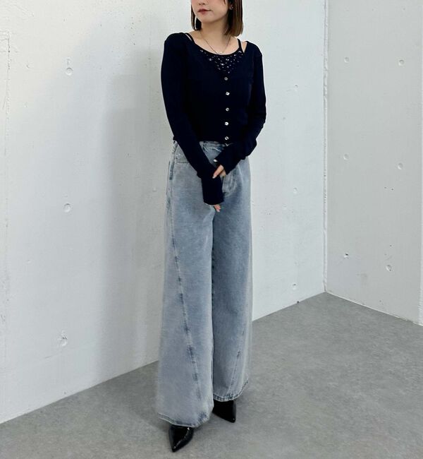 archives「花柄アメスリカットアンサンブル」|カーディガン|