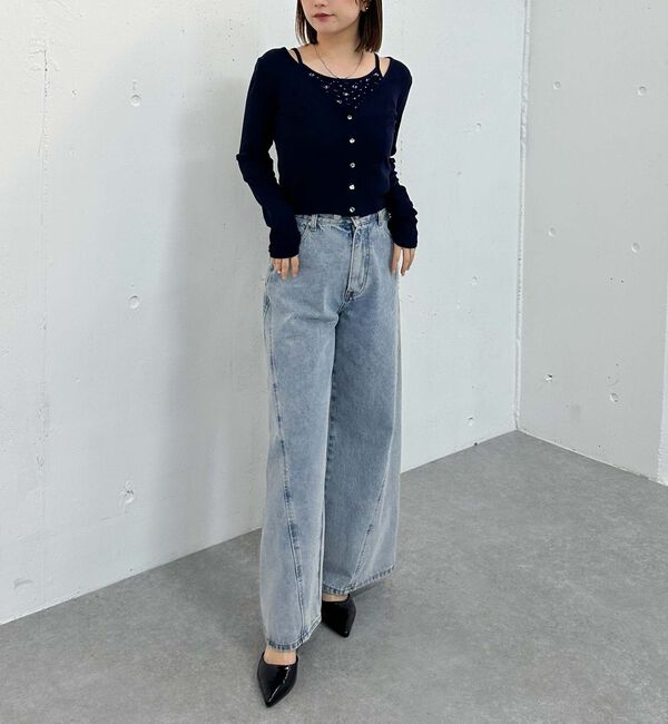 archives「花柄アメスリカットアンサンブル」|カーディガン|