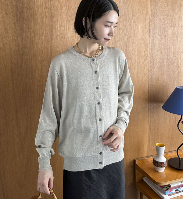 Doux archives「ラメニットカーデ」|カーディガン|