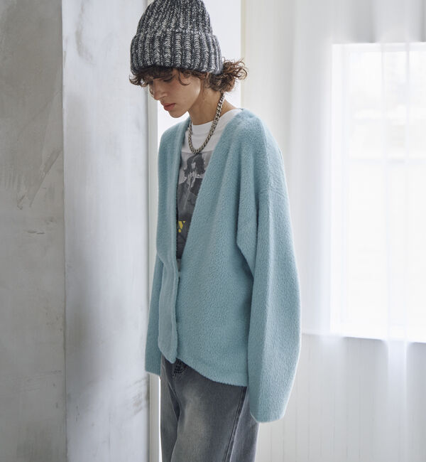 Doux archives「ダブルフェイスカーデ」|カーディガン|