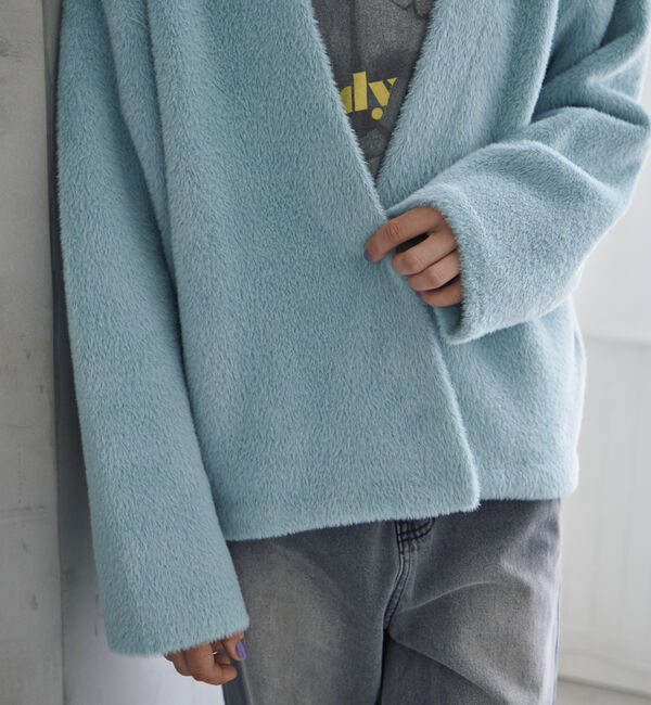 Doux archives「ダブルフェイスカーデ」|カーディガン|