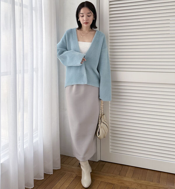 Doux archives「ダブルフェイスカーデ」|カーディガン|