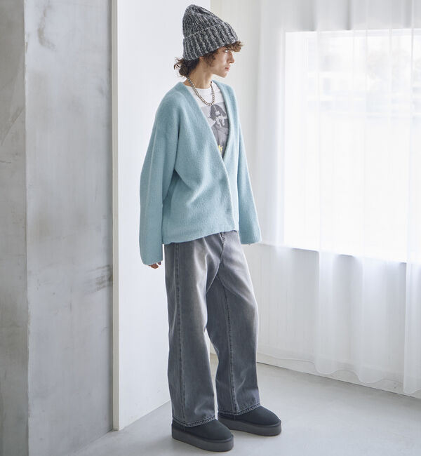 Doux archives「ダブルフェイスカーデ」|カーディガン|
