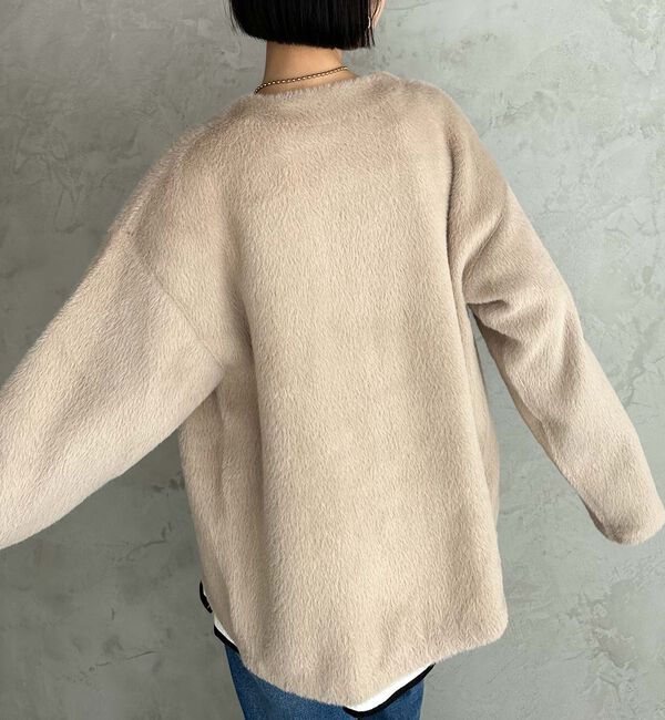 Doux archives「ダブルフェイスカーデ」|カーディガン|