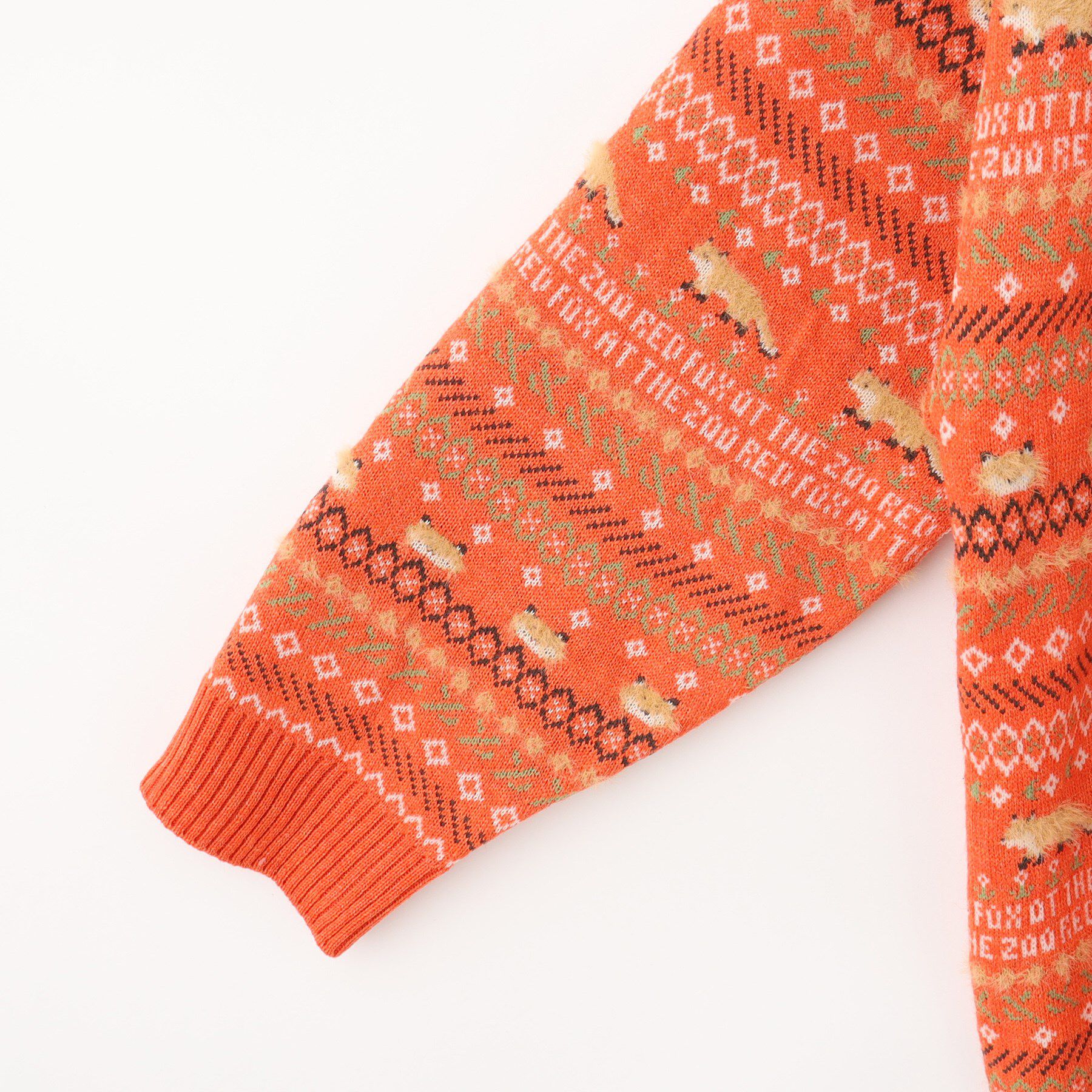 SHOO･LA･RUE「【旭山動物園応援商品】ノルディック柄 モールニット」|ニット・セーター|