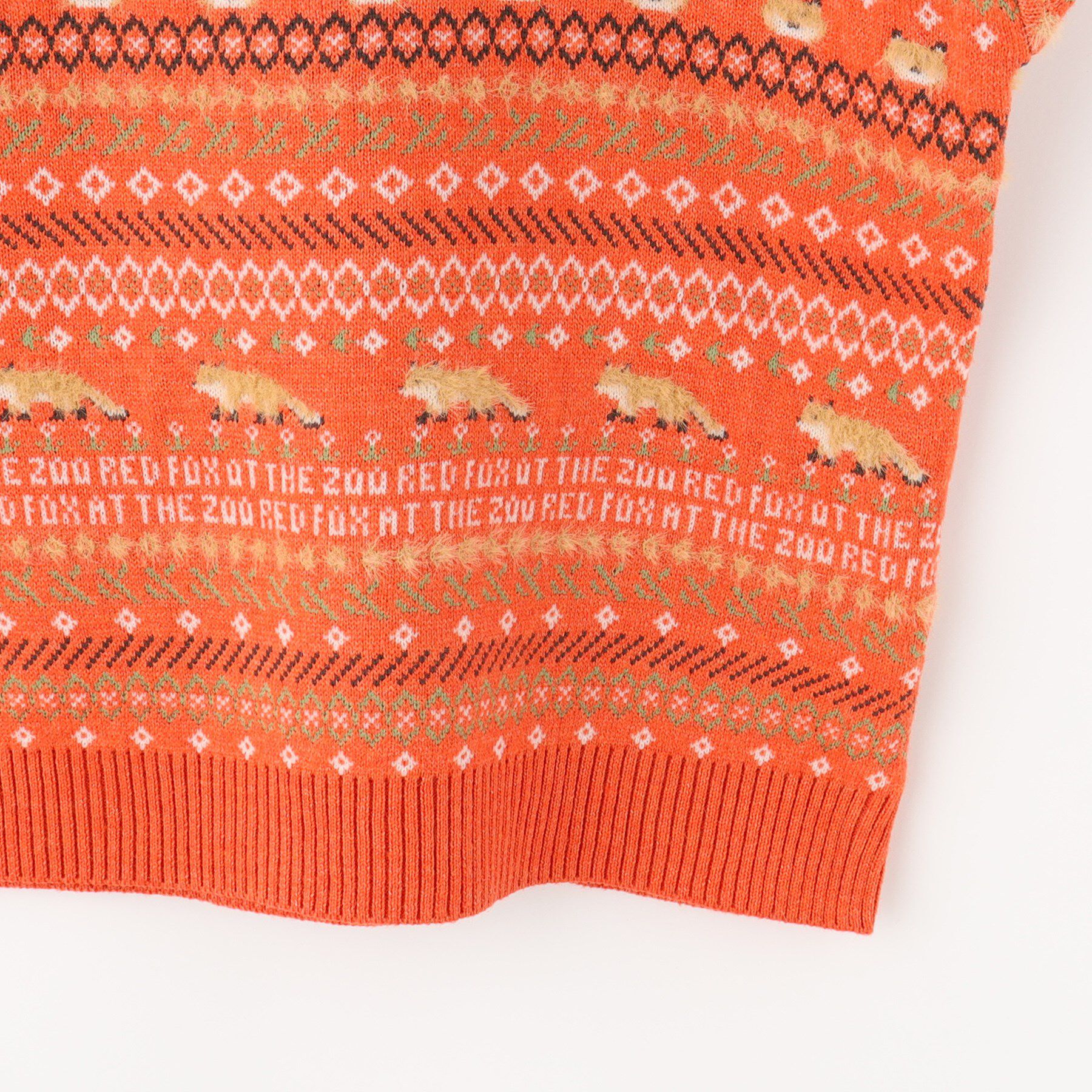 SHOO･LA･RUE「【旭山動物園応援商品】ノルディック柄 モールニット」|ニット・セーター|