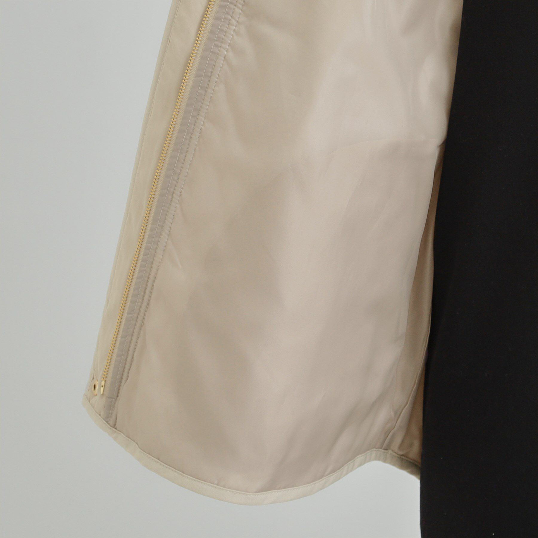 SHOO･LA･RUE「【洗濯機可/S-LL/撥水】大人が着たい ノーカラー キルトジャケット」|ノーカラージャケット|