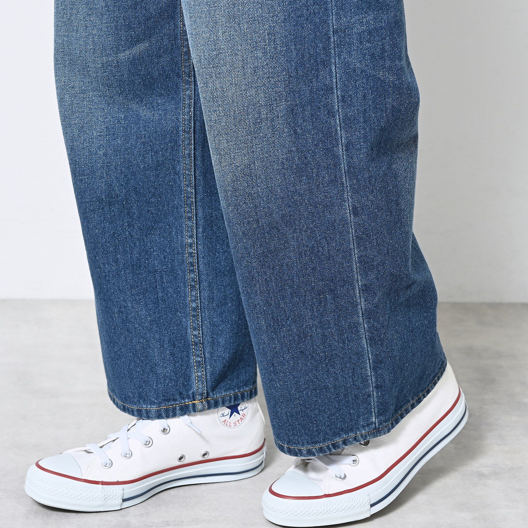 Dessin「【ユニセックス・洗える】ワイドデニム」|デニム|