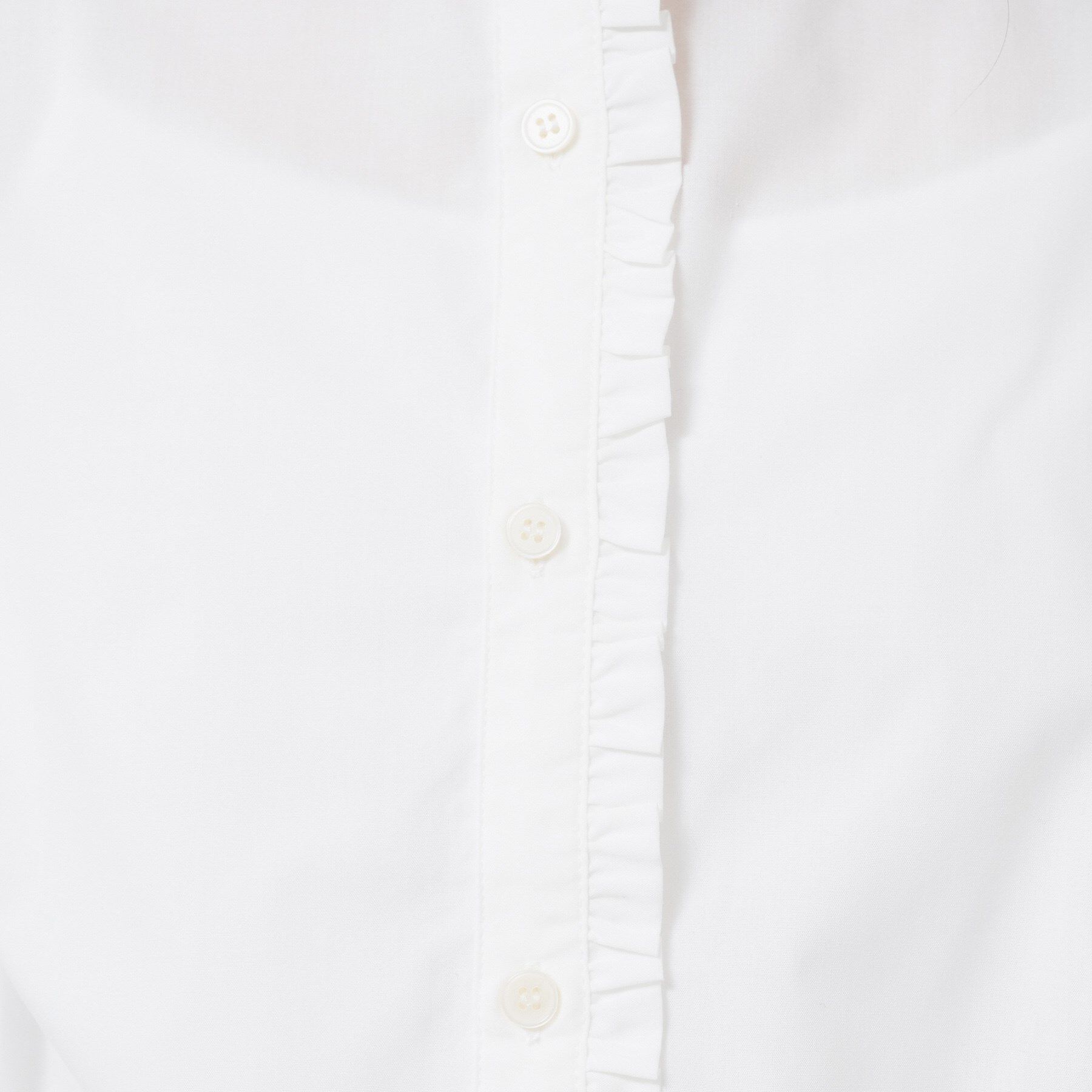 Dessin「【洗える】フリルネックブラウス」|シャツ・ブラウス|