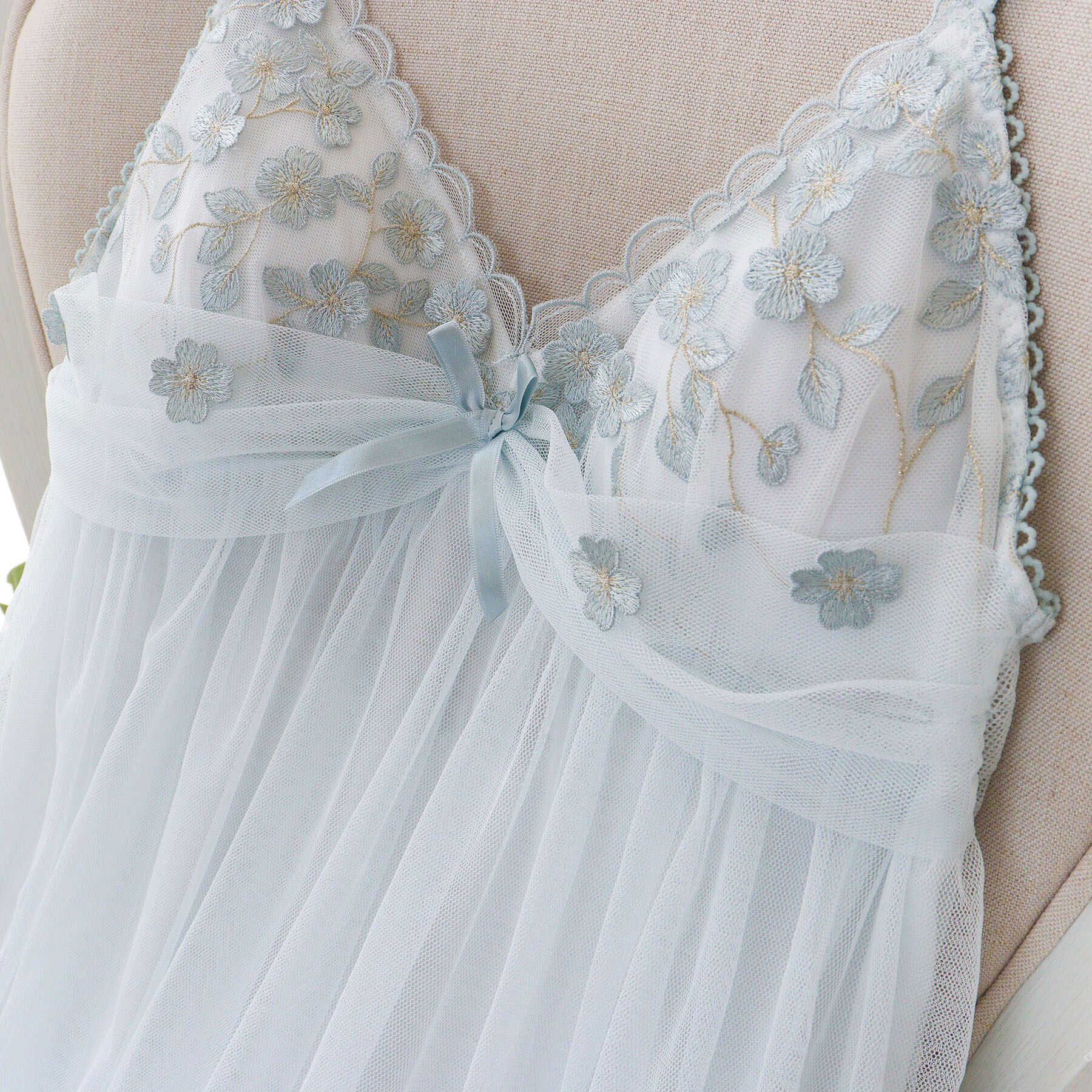 Risa Magli「マリーナ カップ付マキシワンピース」|インナー|