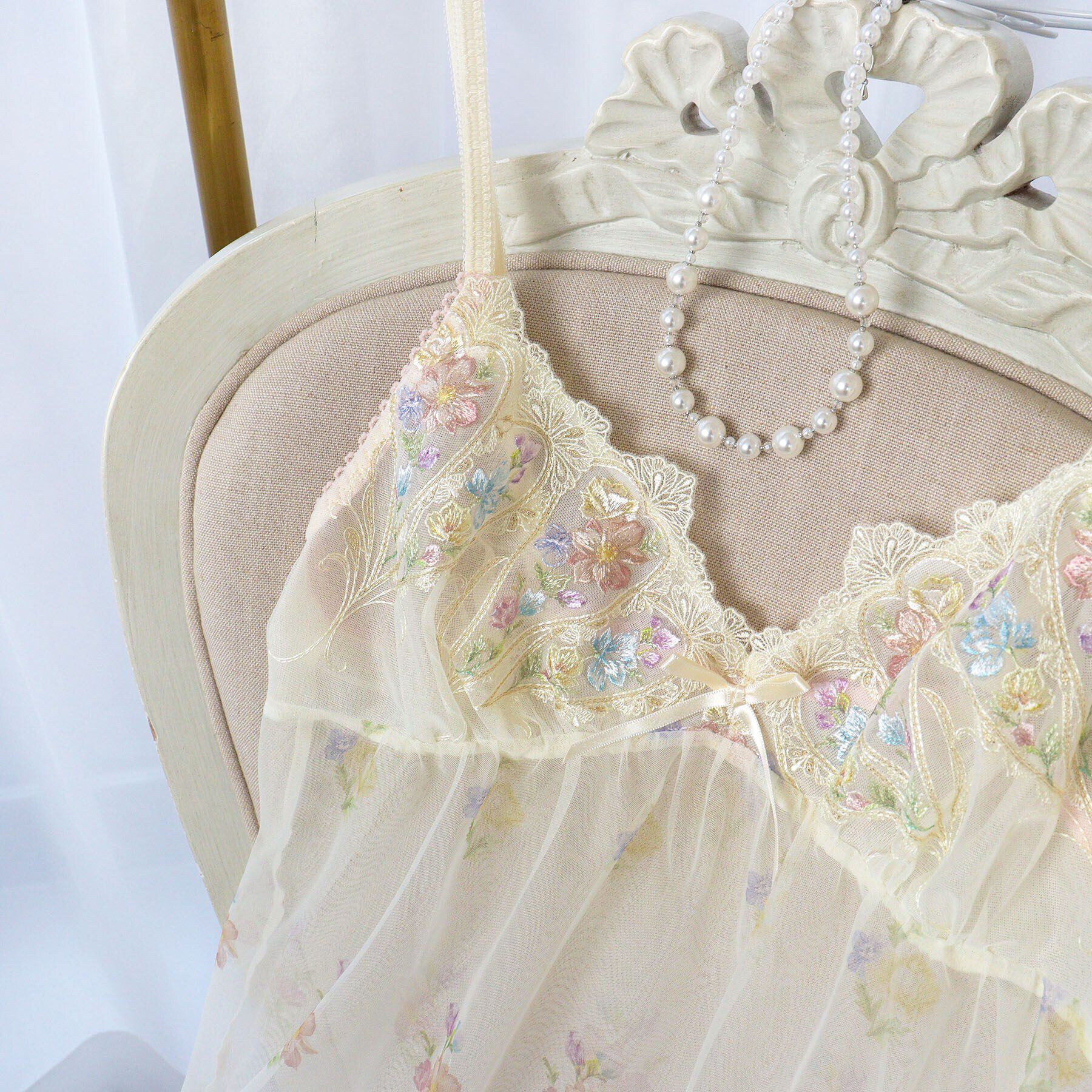 Risa Magli「フロリタ スリップ」|キャミソール|