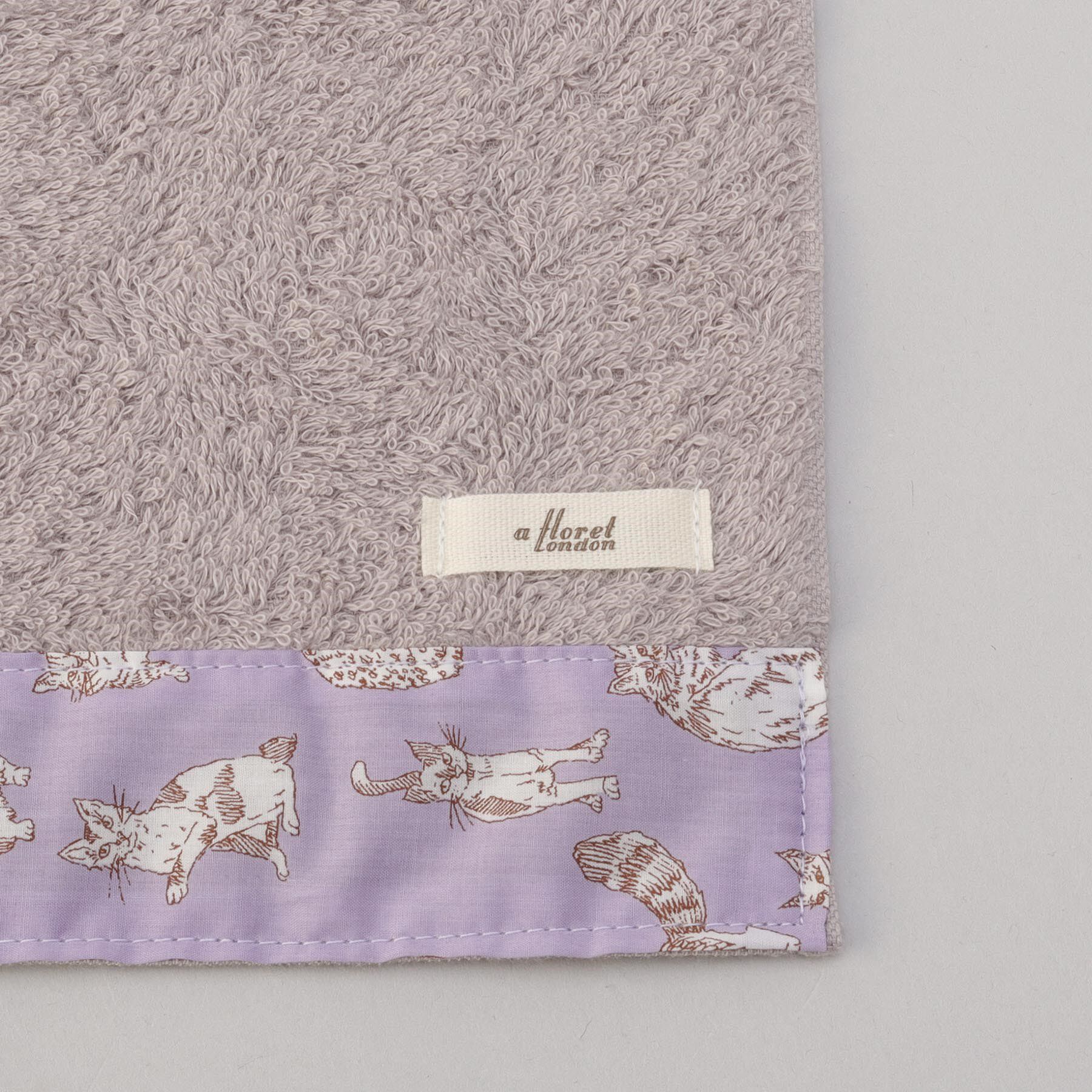 212 KITCHEN STORE「ミャオウ ソフトハンドタオル LA ＜フローレットロンドン ＞」|ハンカチ|