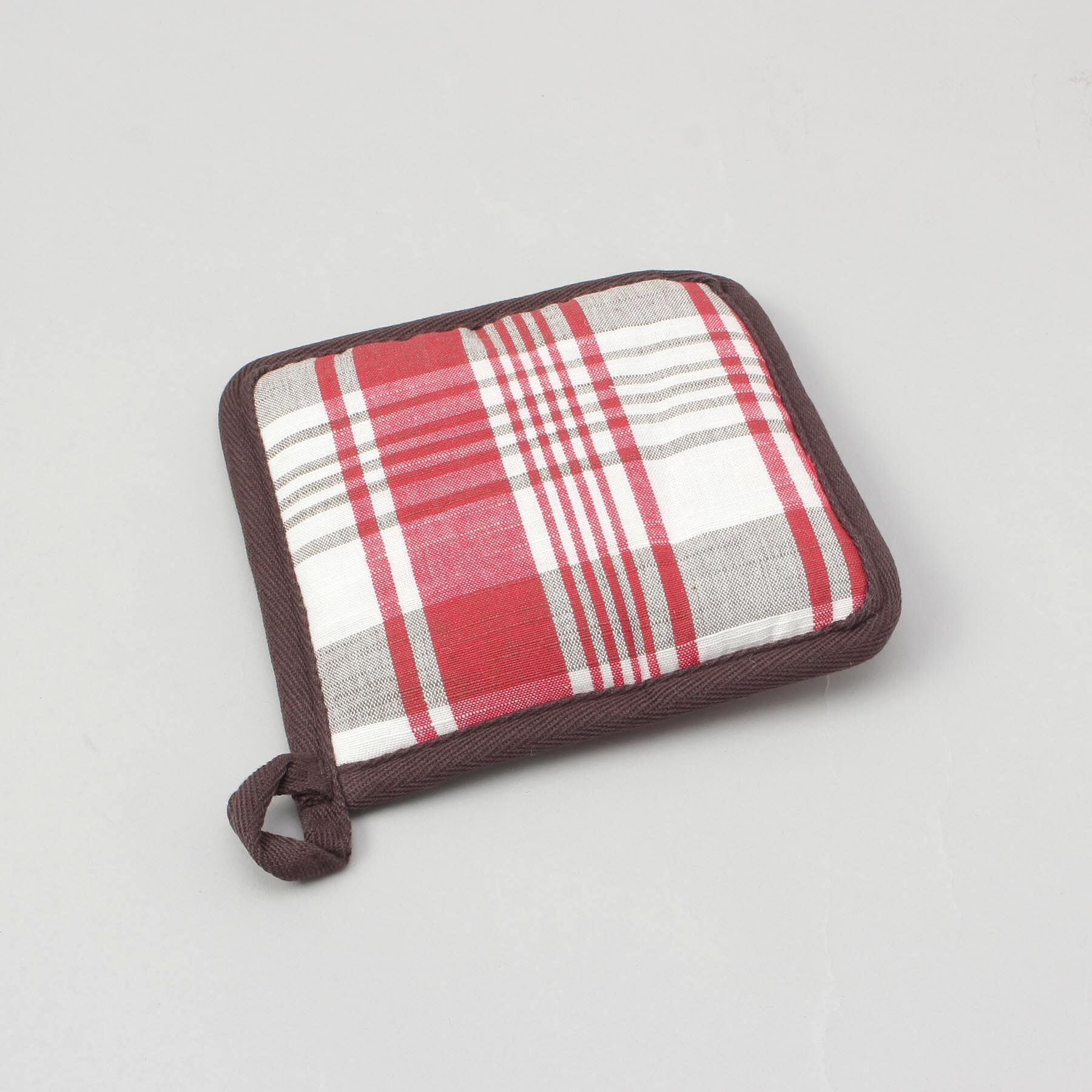 212 KITCHEN STORE「スラブチェック ポットホルダー RD」|食器・キッチングッズ|