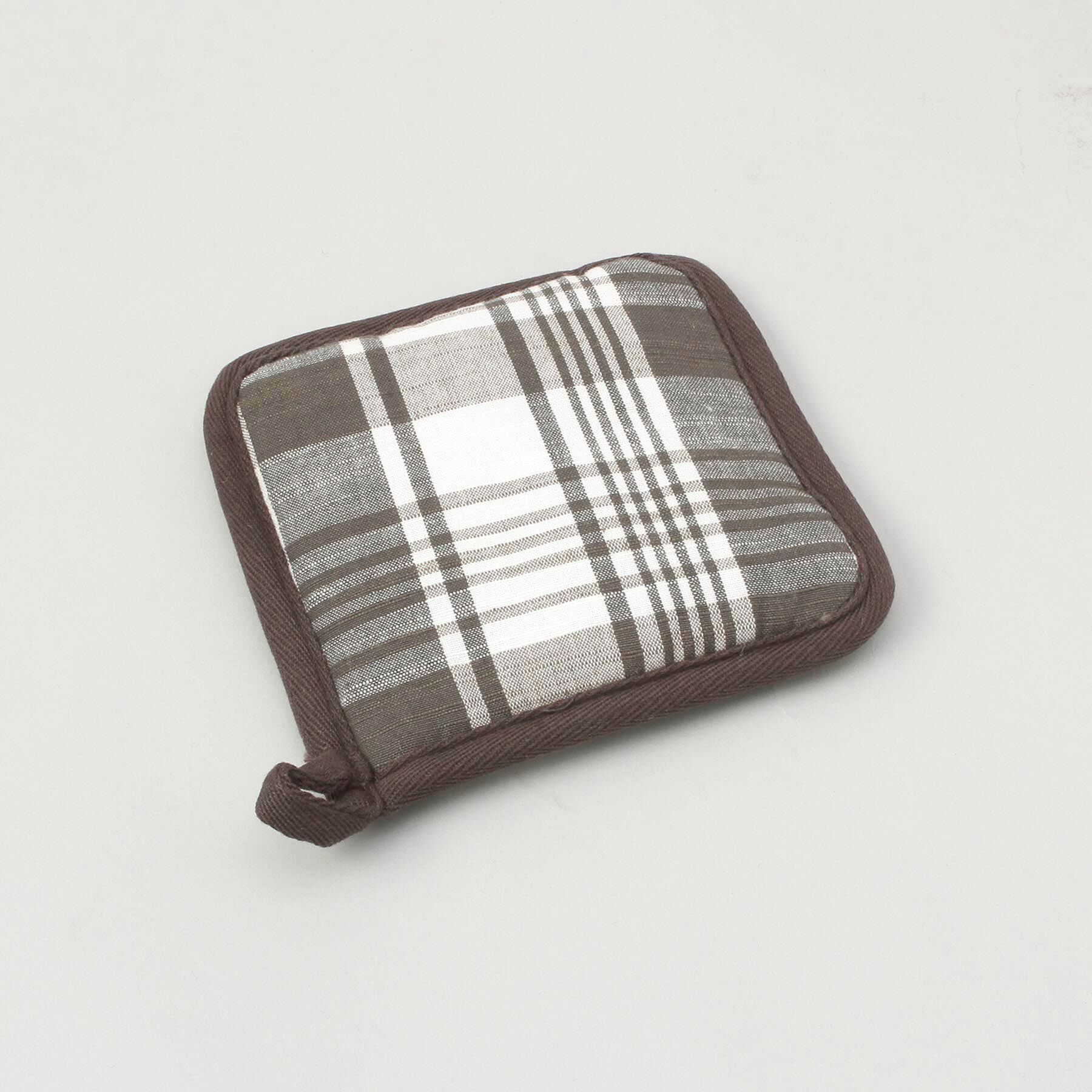 212 KITCHEN STORE「スラブチェック ポットホルダー BR」|食器・キッチングッズ|