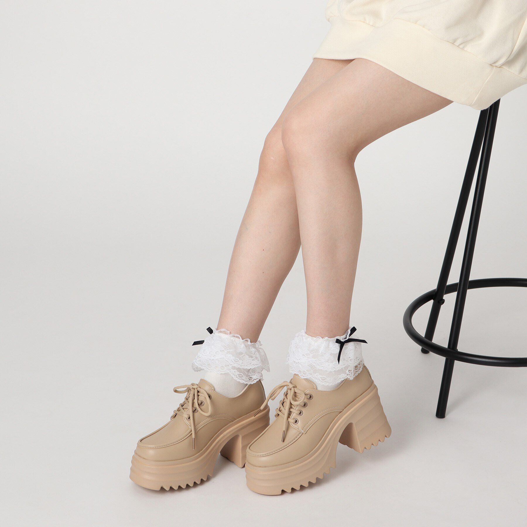 csT&P「軽量厚底ヒールアップシューズ」|パンプス|